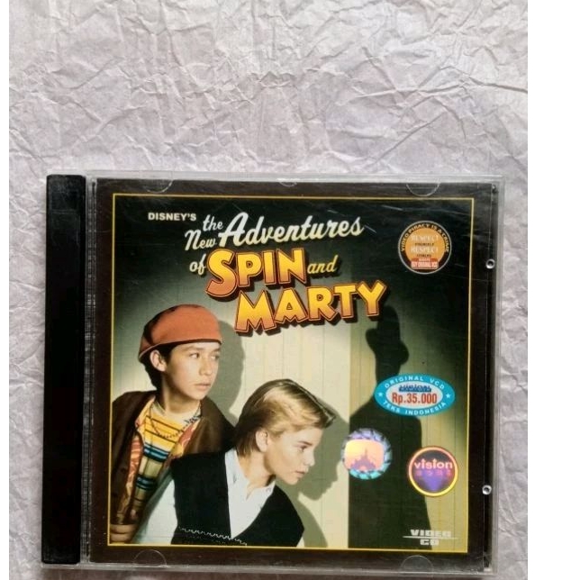 VCD Original Disney The New Adventures of Spin and Marty