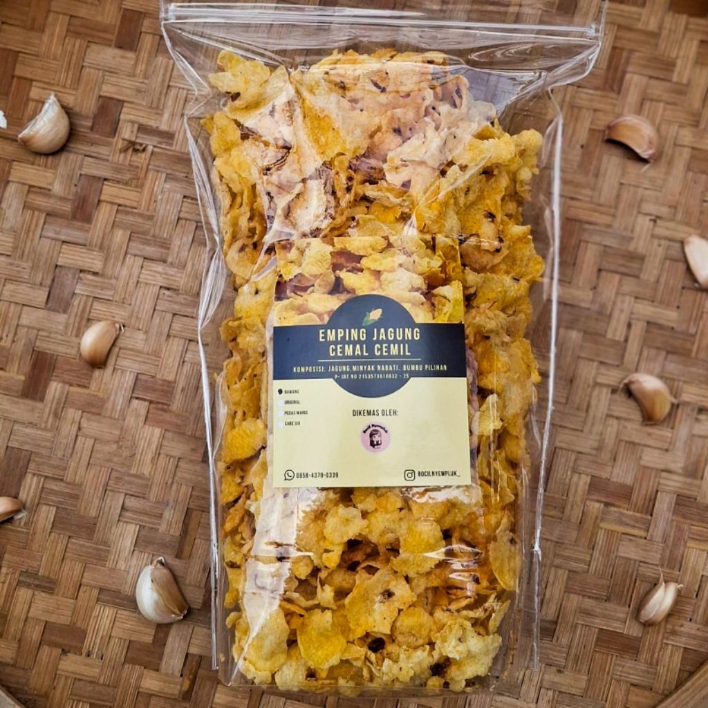 

[CEMAL CEMIL] EMPING JAGUNG RASA BAWANG MALANG 100 GR 250 GR