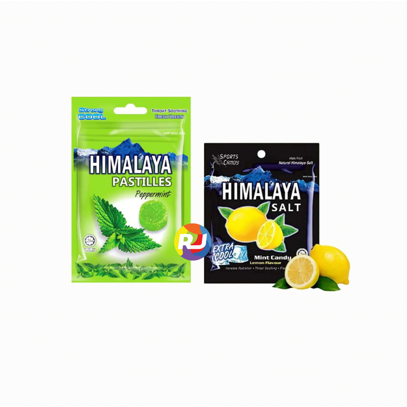 

Permen Himalaya - Salt Mint Candy Rasa Lemon / Peppermint Pastilles