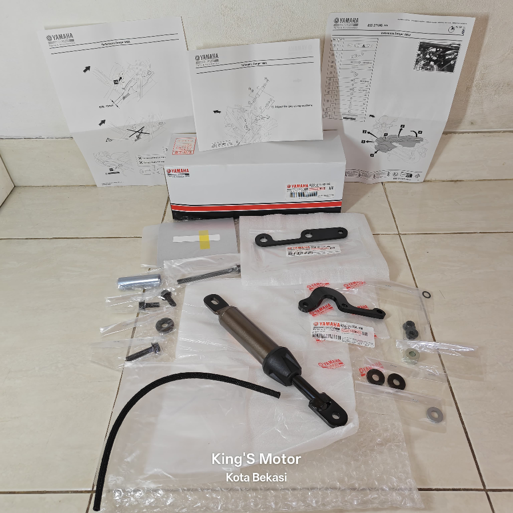 PERFORMANCE DAMPER PEREDAM GETARAN MESIN STABILIZER RANGKA NEW XMAX X-MAX 250/300 CONNECTED BSS 211H