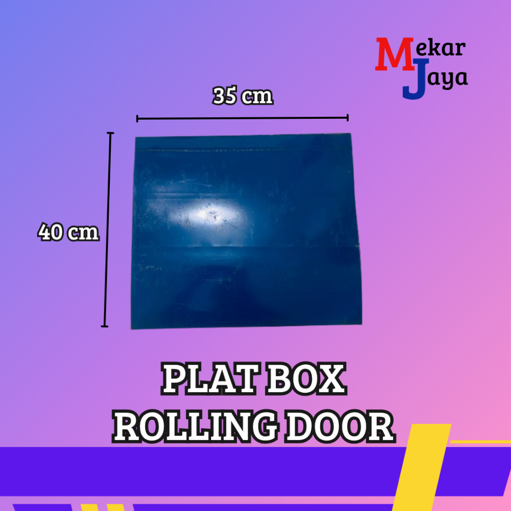 PLAT BOX ROLLING DOOR 35X40 CM