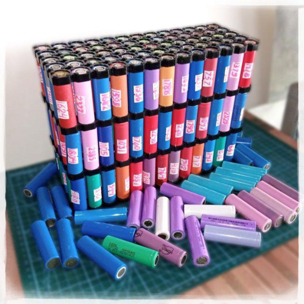 Baterai Battery 18650 (bekas laptop) Second Original