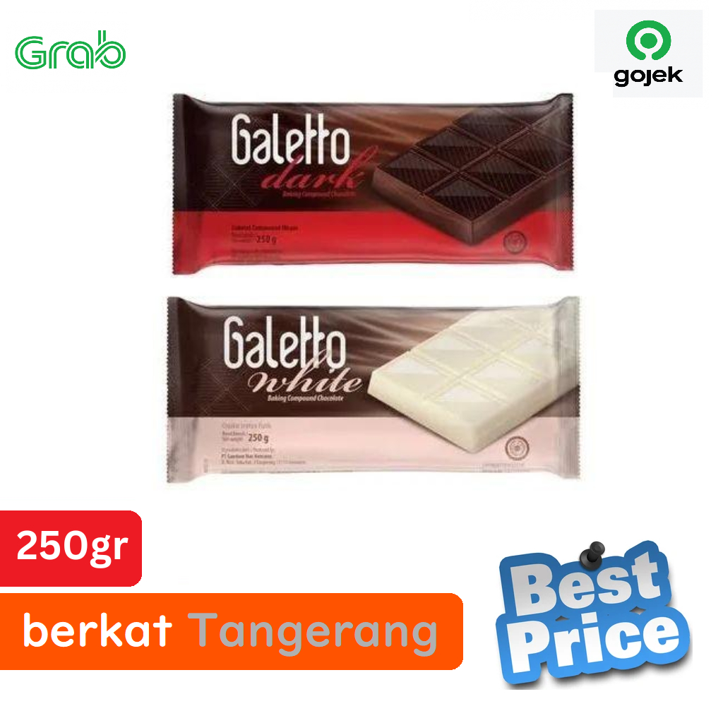 

Galetto Compound Chocolate White 250gr