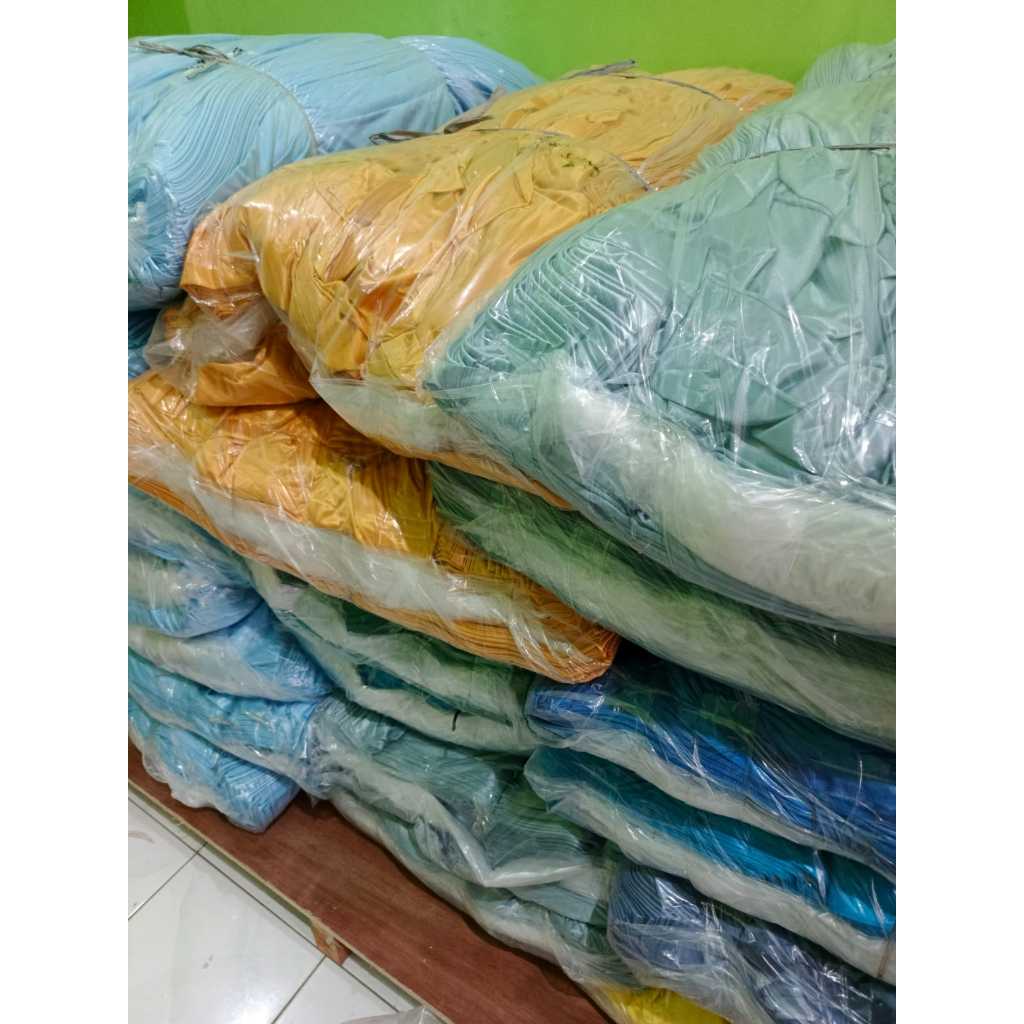 KAIN ABUTAY DEKORASI / BAHAN FILAMIN UNTUK BACKDROP TENDA PERNIKAHAN PER Roll (25 KG)(22KG)