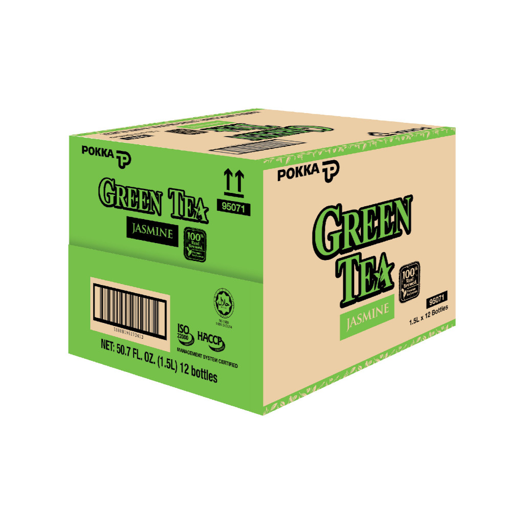 

Pokka Jasmine Green Tea 1500 ML (1 CTN = 12 Pcs)