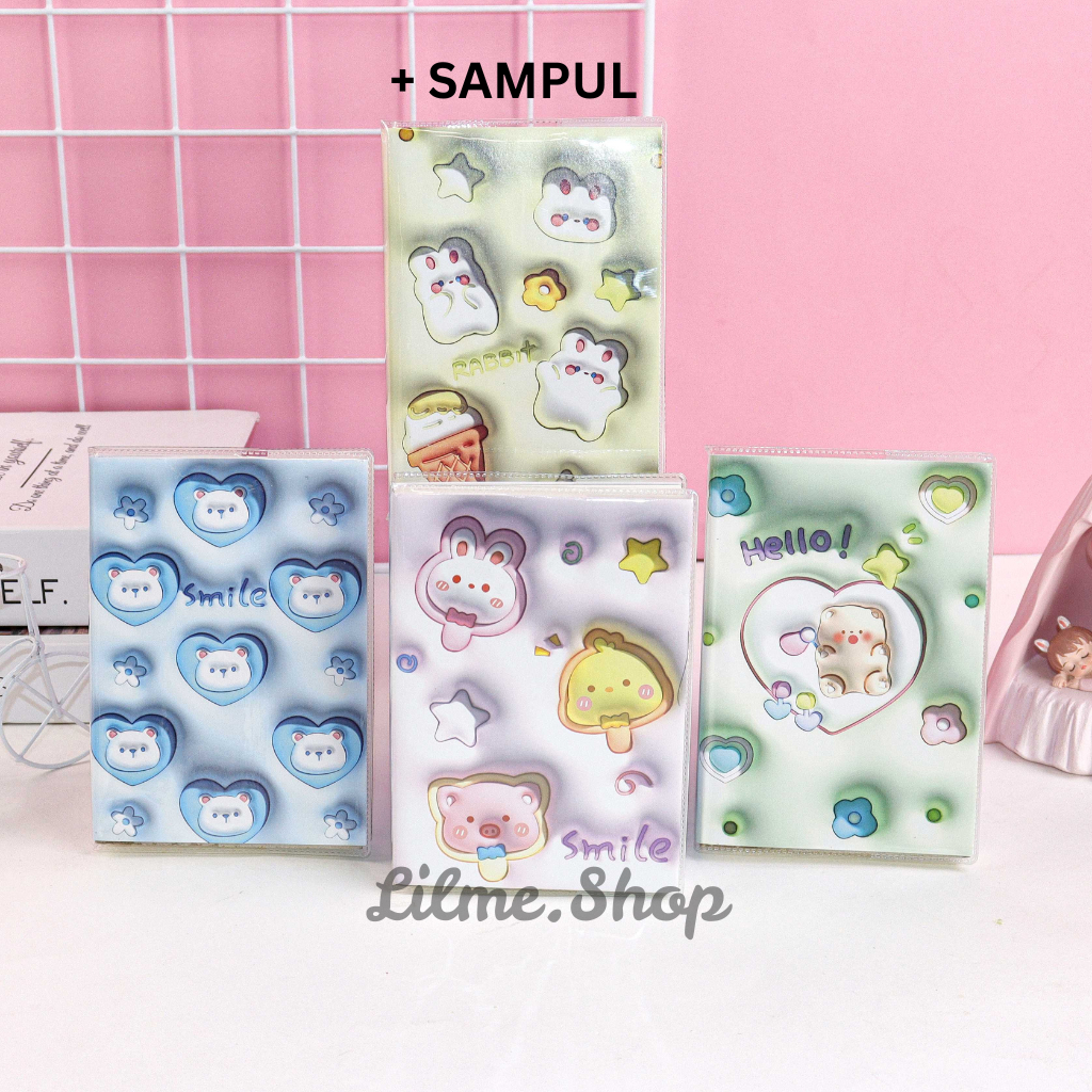 

Buku Tulis Mini Tebal Cute Animal Dengan Sampul / Buku Catatan Lucu Bergaris A6 Sekolah Anak