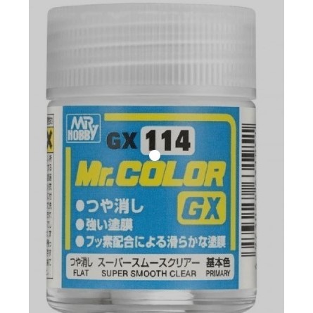 GX114 Super Smooth Clear Flat MR. COLOR GX Mr.Hobby