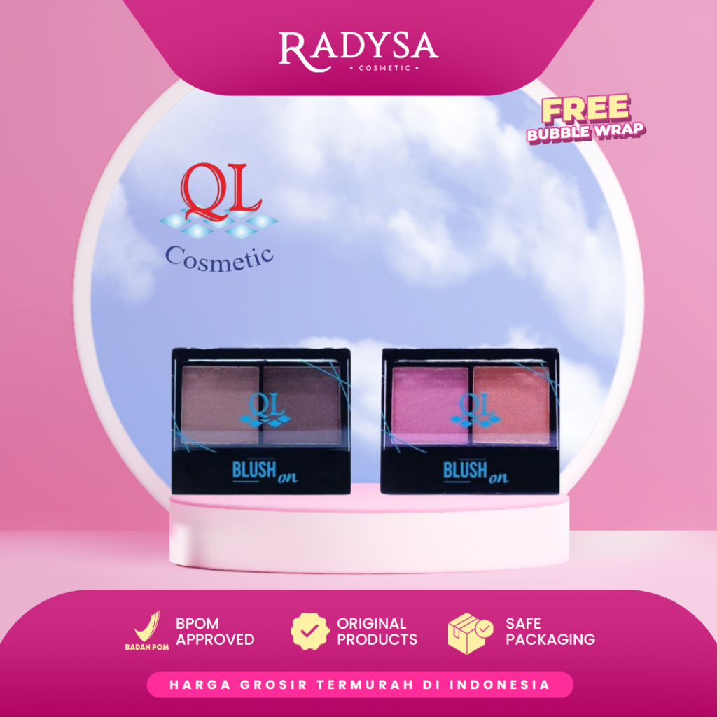 𝐑𝐀𝐃𝐘𝐒𝐀 - QL Cosmetic Blush On 03 & 05
