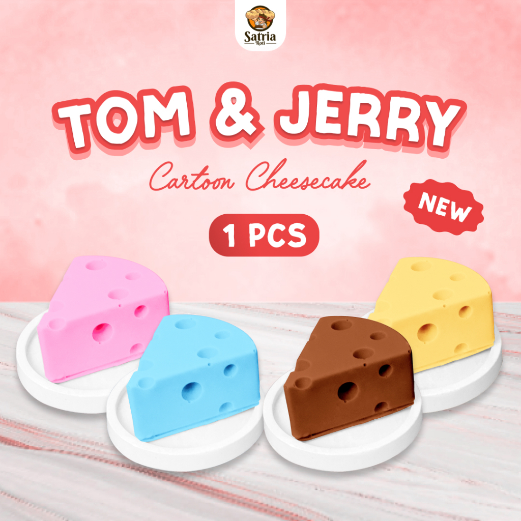 

[SATRIA ROTI] Tom and Jerry Cheese Cake / Cheesecake Viral / Dessert Viral