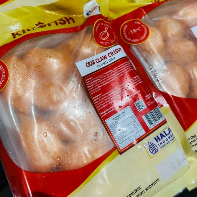 

KingFish Crab Claw Crispy 450gr