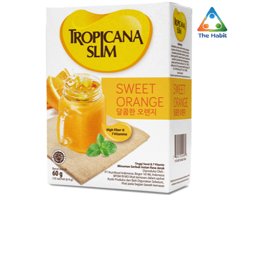 

(The Habit) Tropicana Slim - SWEET ORANGE 60gr