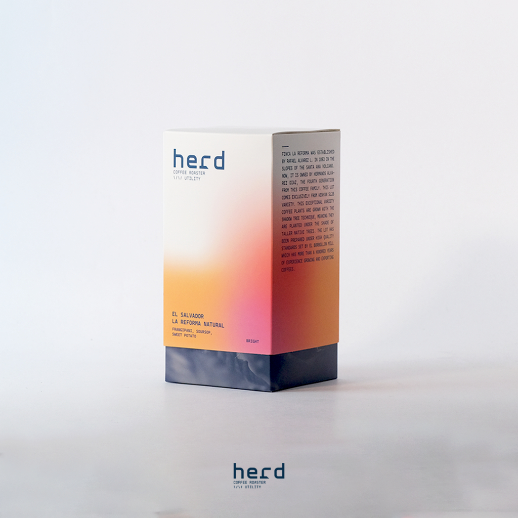 

Herd Coffee Roaster Kopi El Salvador La Reforma Natural 200 Gram Single Origin Filter