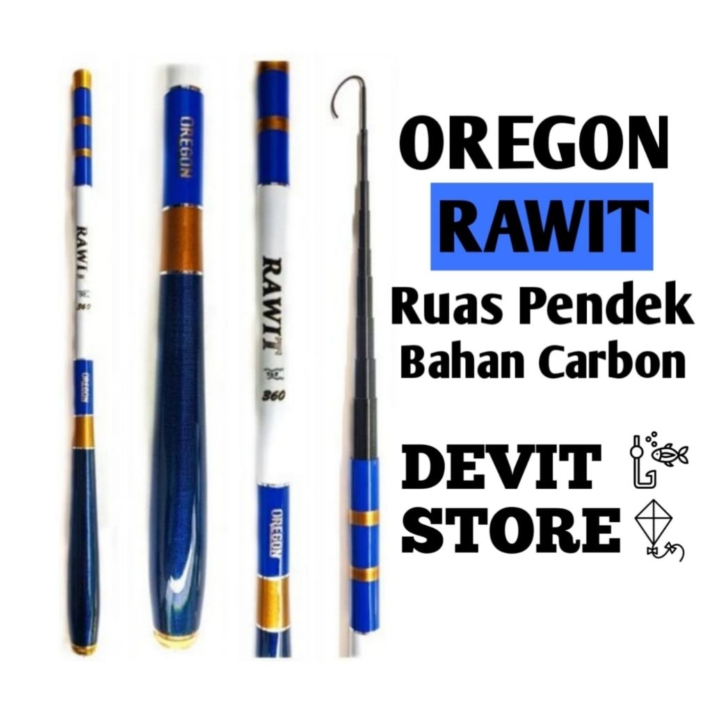 Joran Tegek Oregon Rawit Ruas Pendek