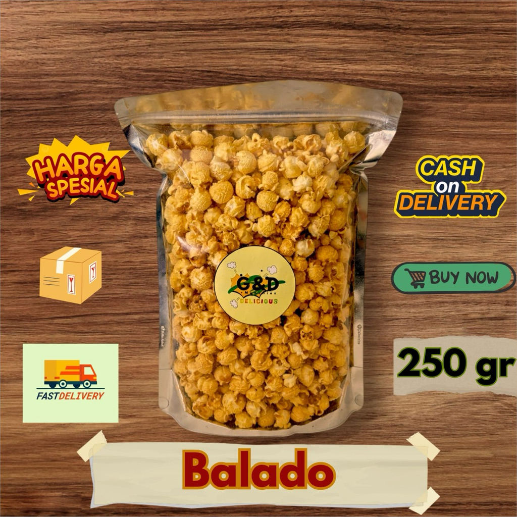 

G&D Munchies_ Popcorn Balado 250gr