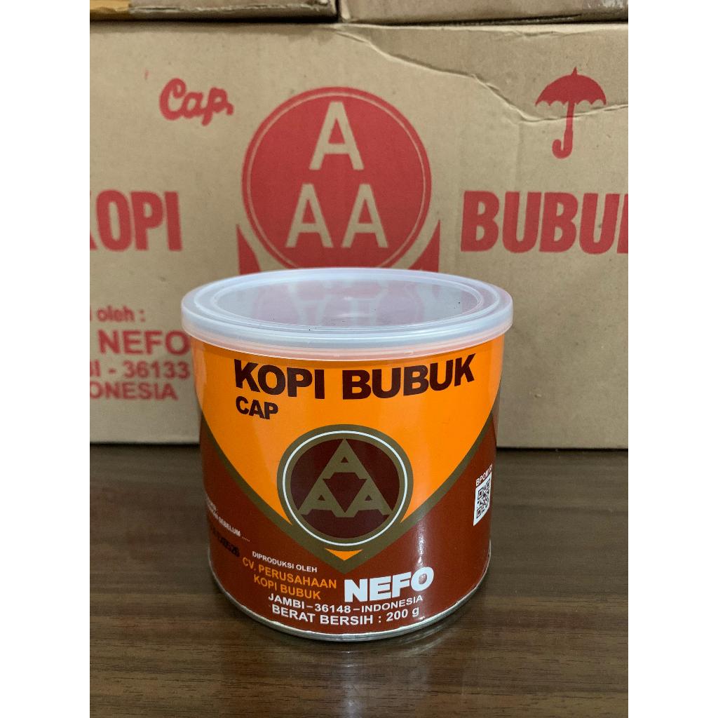 KOPI AAA Tin 200gr - AAA NEFO