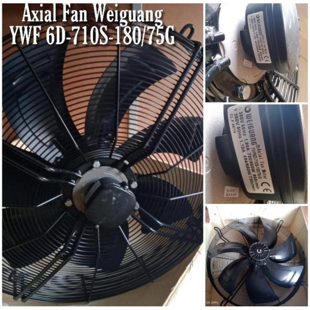 AXIAL FAN WEIGUANG YWF6D-710S | AXIAL FAN 28 INCH 3 PHASE | FAN KONDENSOR 28” 3 PHASE