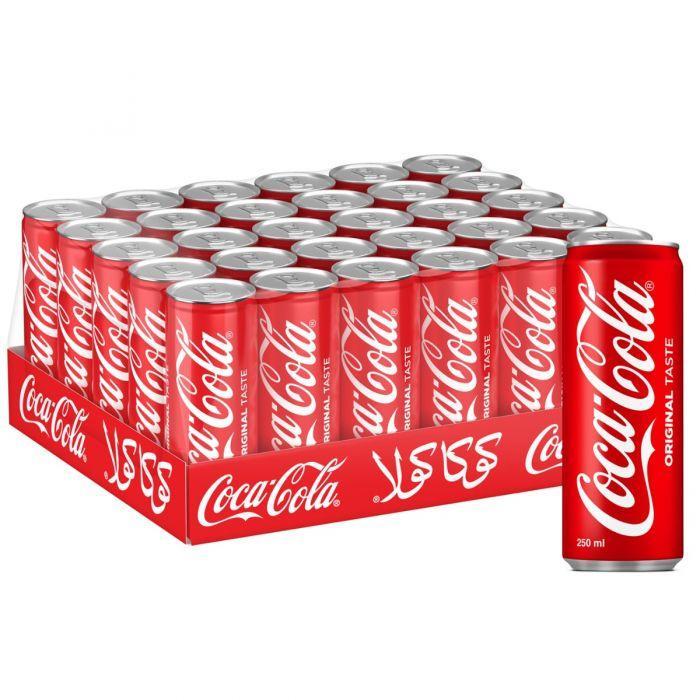 

COCA COLA CAN ORIGINAL isi 12 pcs/ COCA COLA 250ml