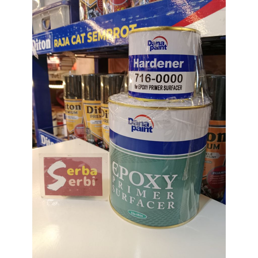 *1LTR SET DANAGLOSS EPOXY PRIMER SURFACER*Cat dasar +hardener