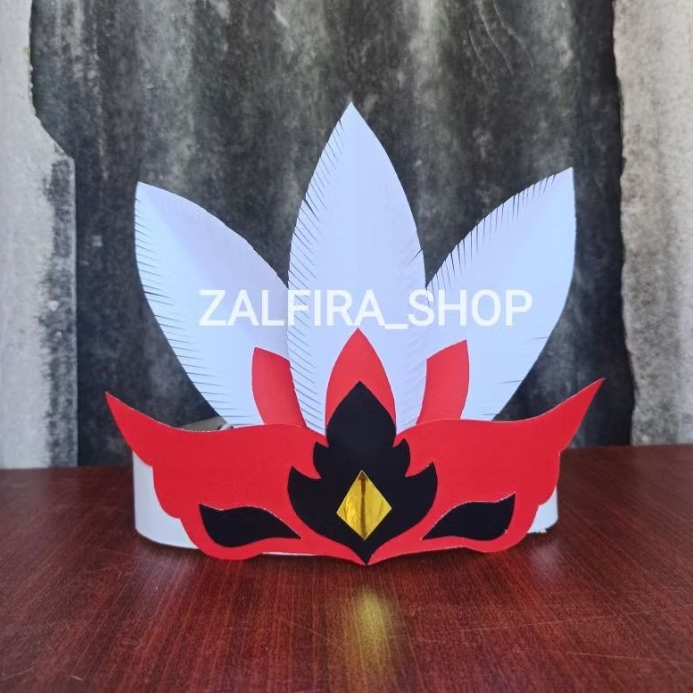 Mahkota Karnaval merah putih/Hiasan kepala Agustusan kemerdekaan