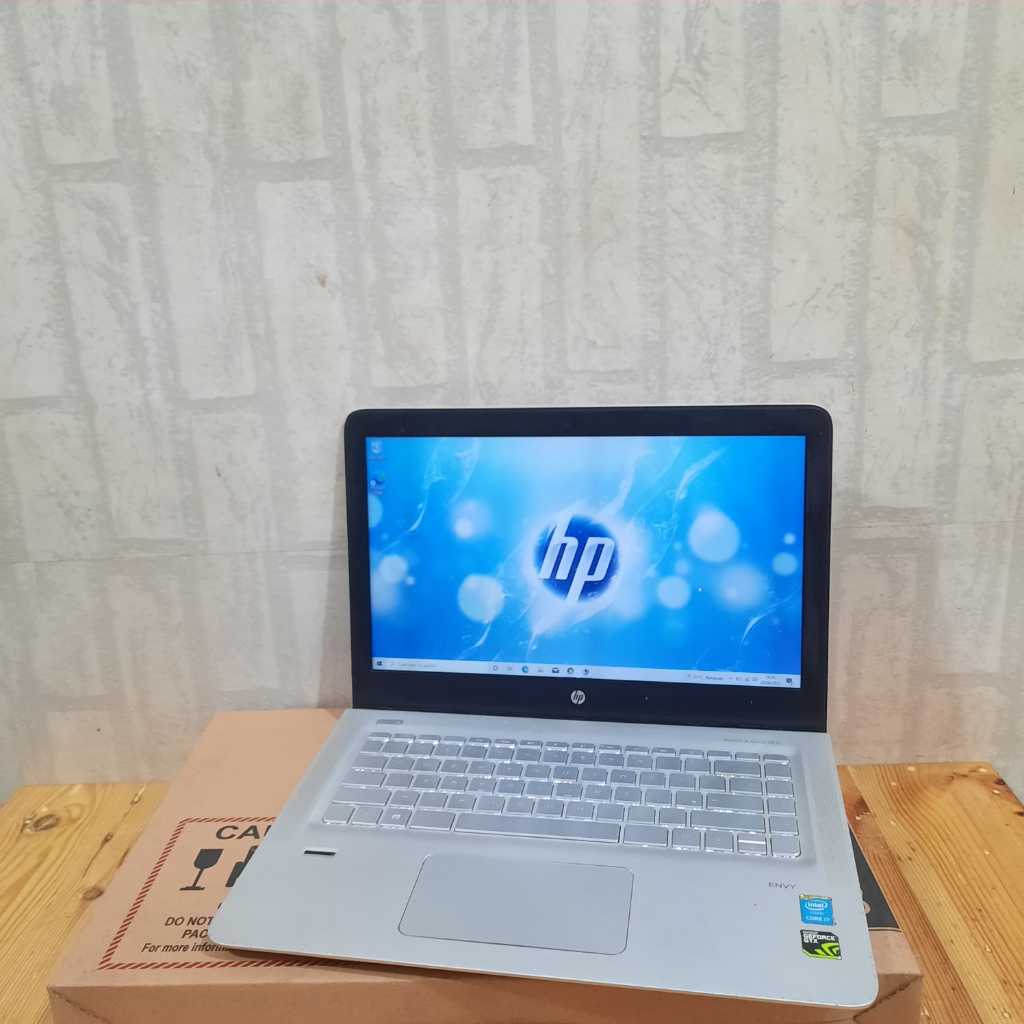 Laptop HP Envy 14 - j013TX, Core i7-5500U, Silver, BERGARANSI