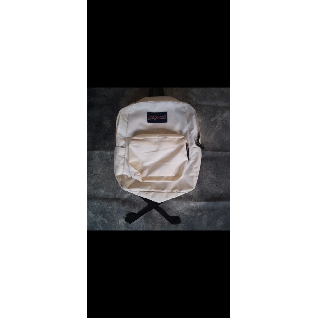 ransel jansport ori white color
