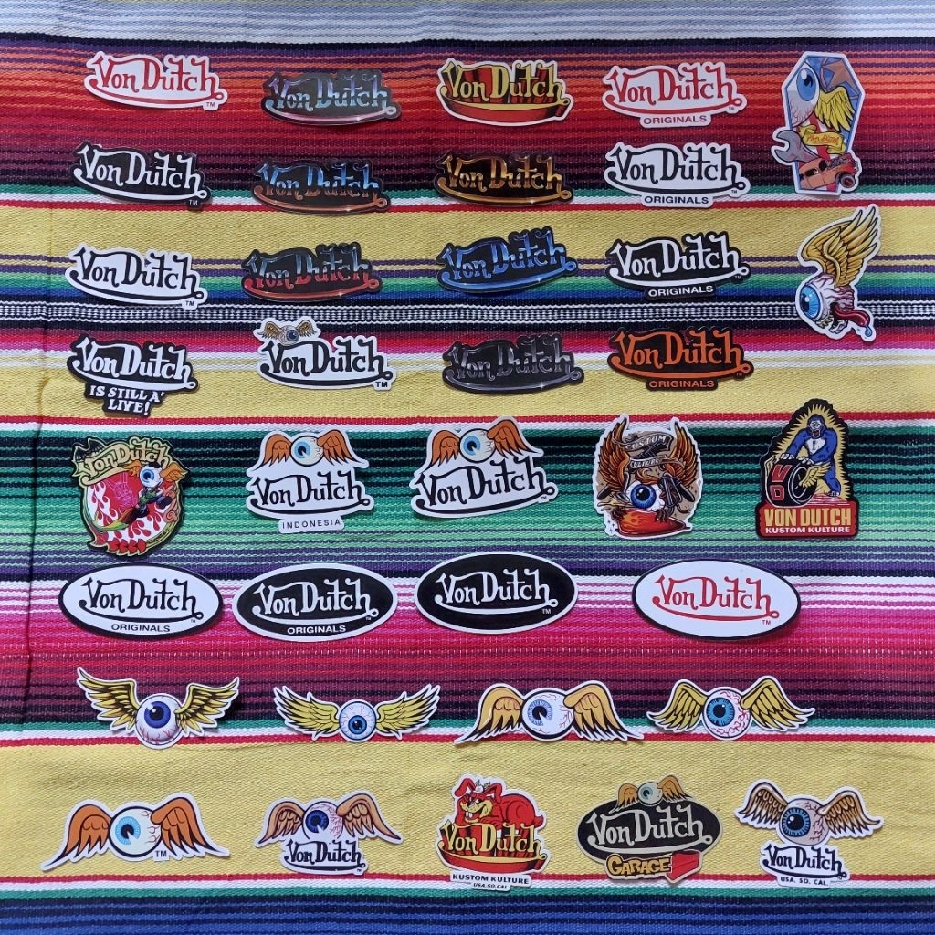 

STIKER - VONDUTCH - LAMINASI SATUAN - BEST SELLER