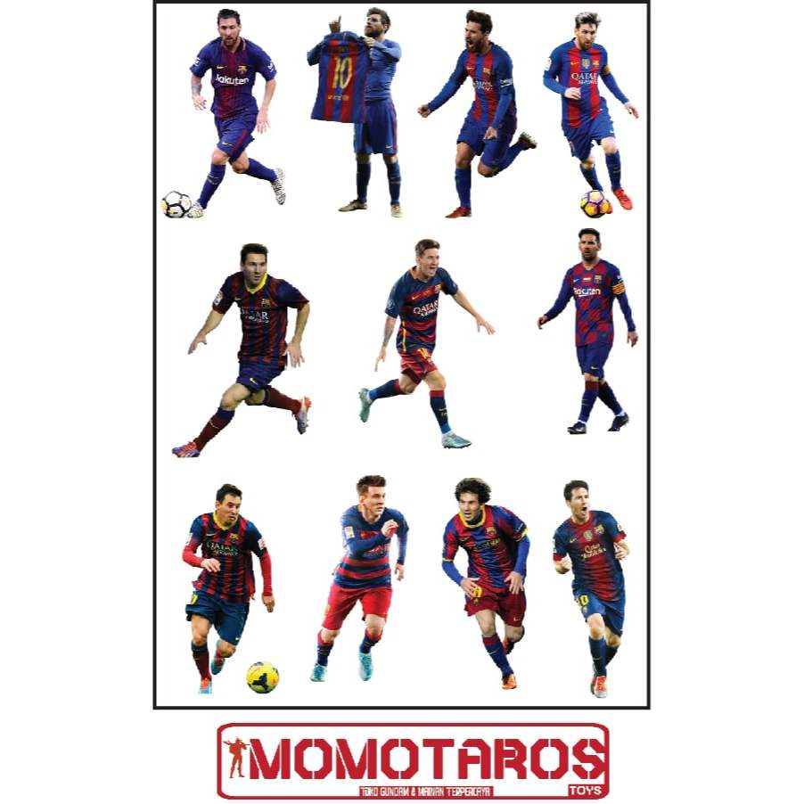 

Sticker Lionel Messi Barcelona PSG Argentina soccer 1 pc