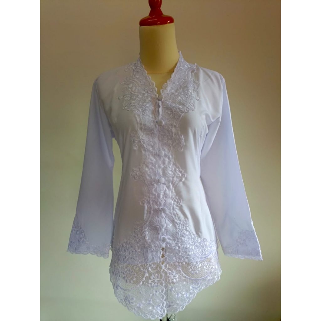 KEBAYA bordir modern motif senada premium