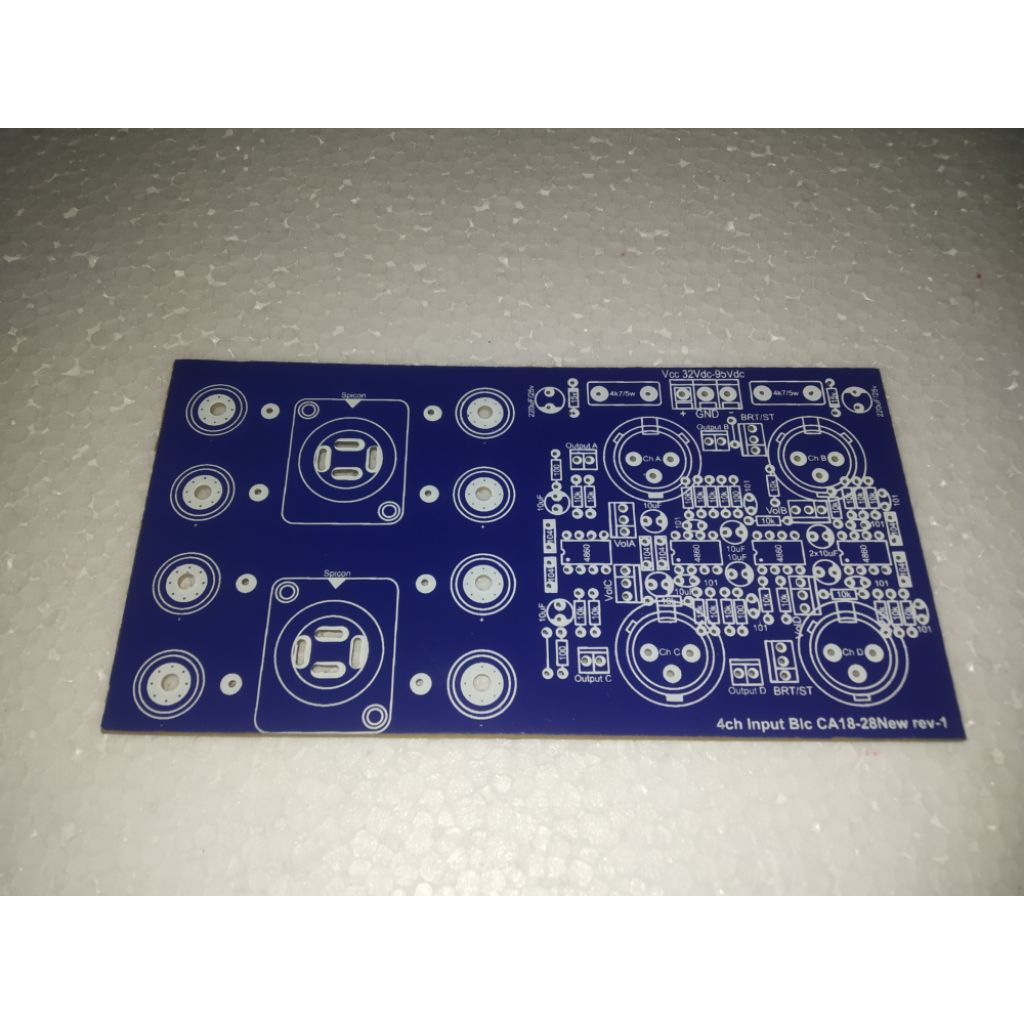 PCB inbal CA 18-28 Input balance CA
