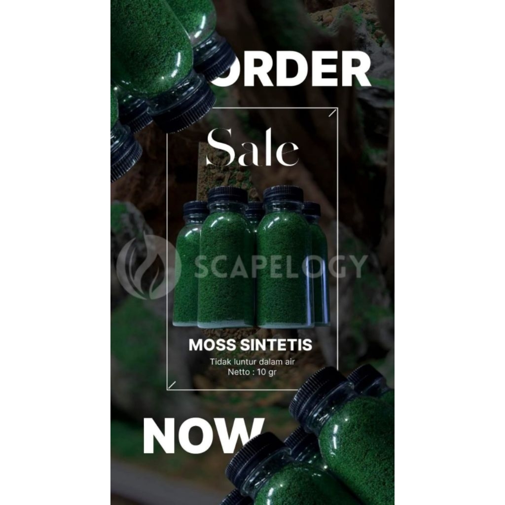 Moss sintetis 10gr