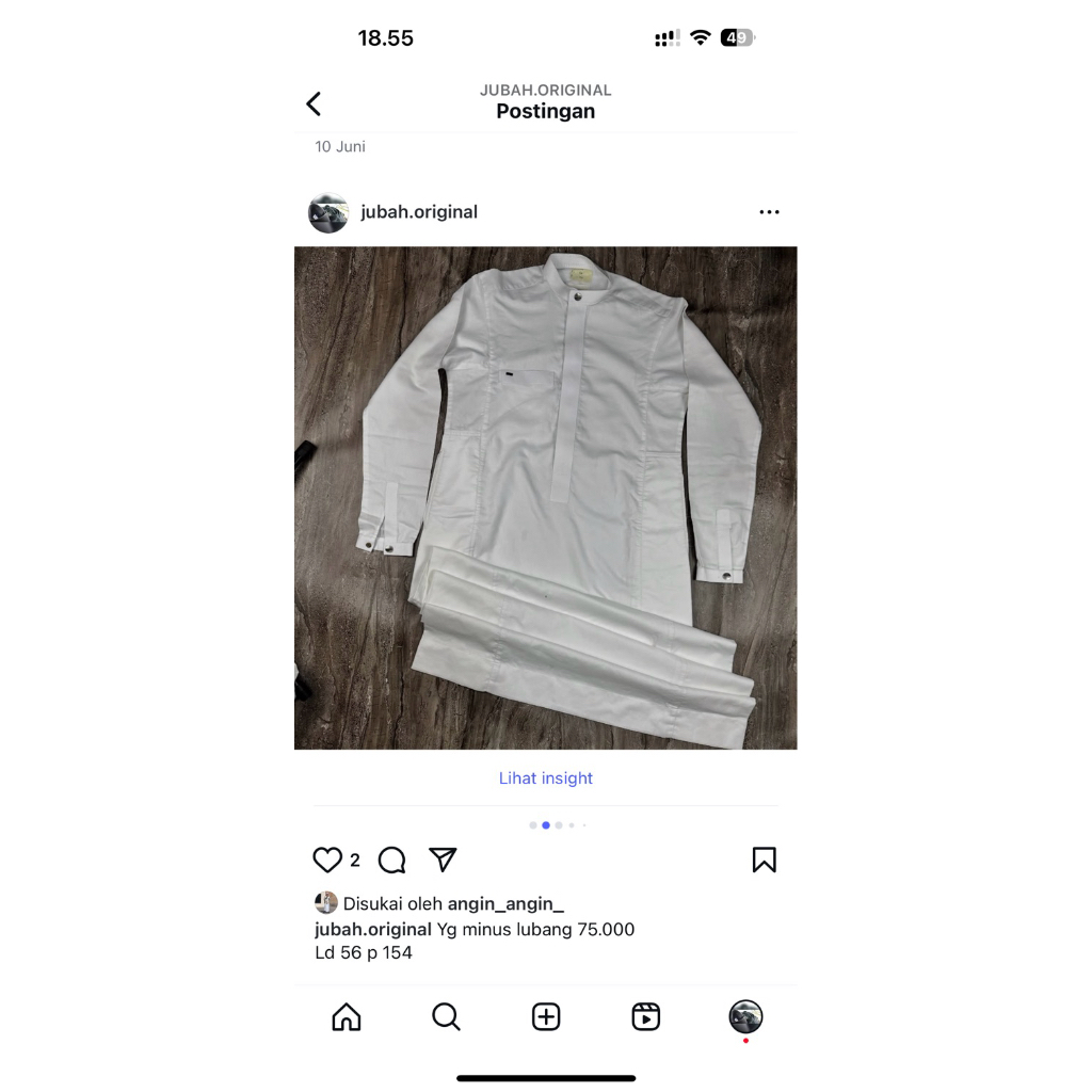 jubah preloved Saudi by jubah original