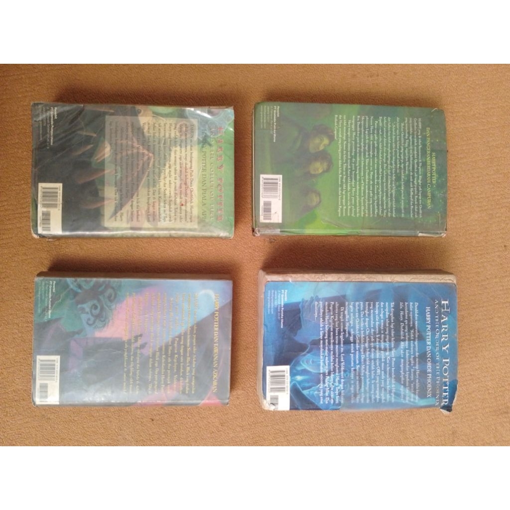 Preloved Novel Harry Potter (Tahun 3 - 6)