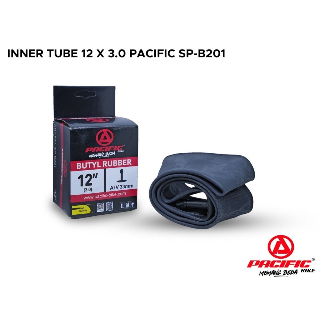 BAN DALAM SEPEDA 12 X 3.0 16 X 3.0 18 X 3.0 JUMBO PACIFIC
