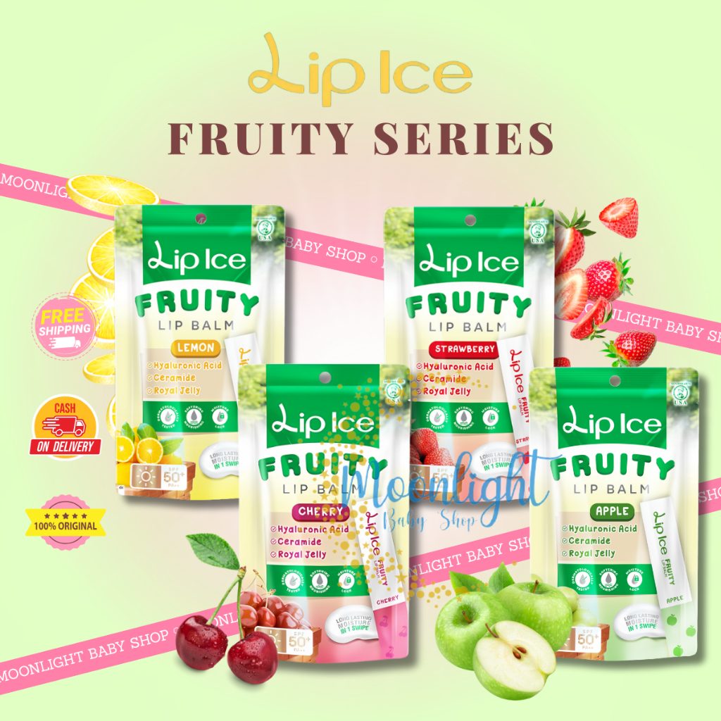 LIP ICE Fruity Lip Balm 2.2gr Pelembab Bibir
