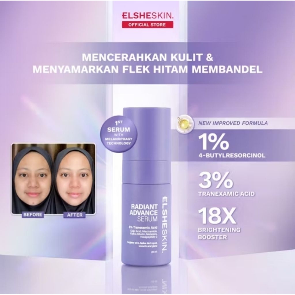 RADIANT ADVANCE SERUM ELSHESKIN