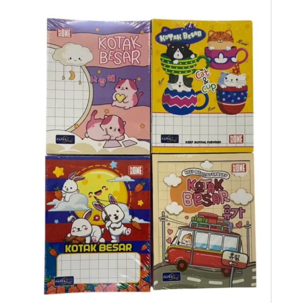 

Termurah 10 bk Buku Tulis Kotak Besar isi 30 Lembar - 10 Buku / Kotak Besar PaperOne