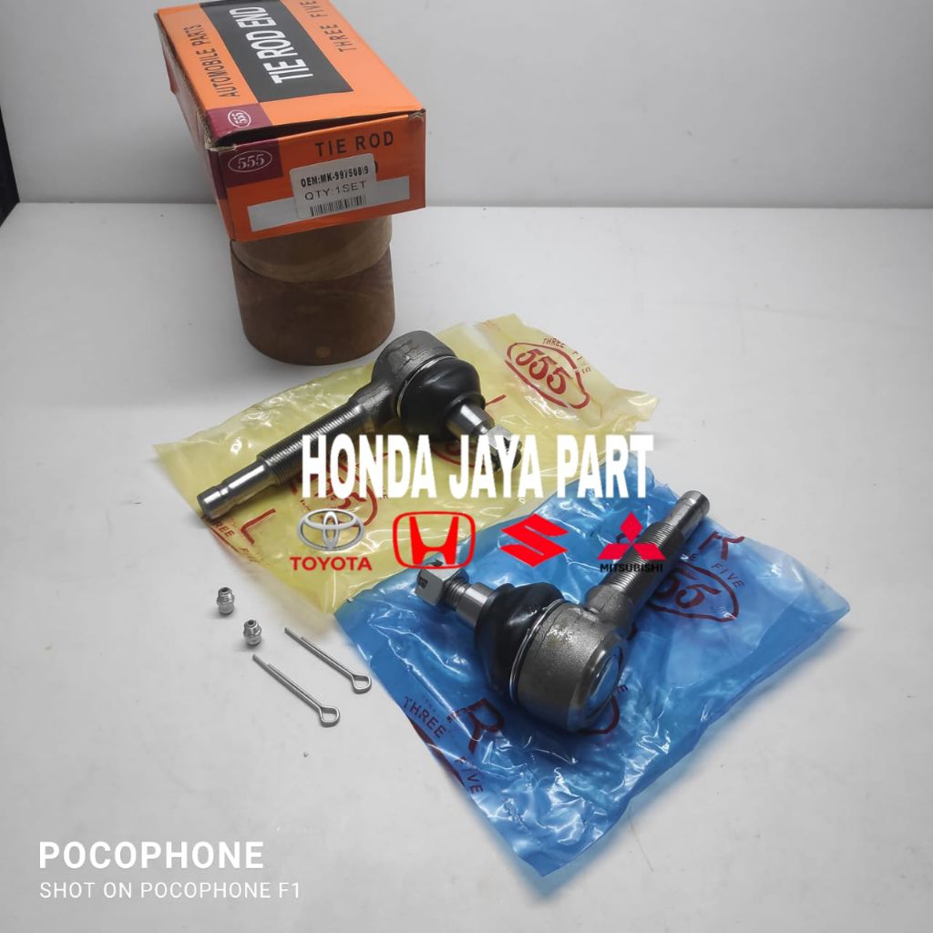 TIE ROD END CANTER MITSUBISHI CANTER PS125 TURBO 555 JAPAN ASLI (1 SET)