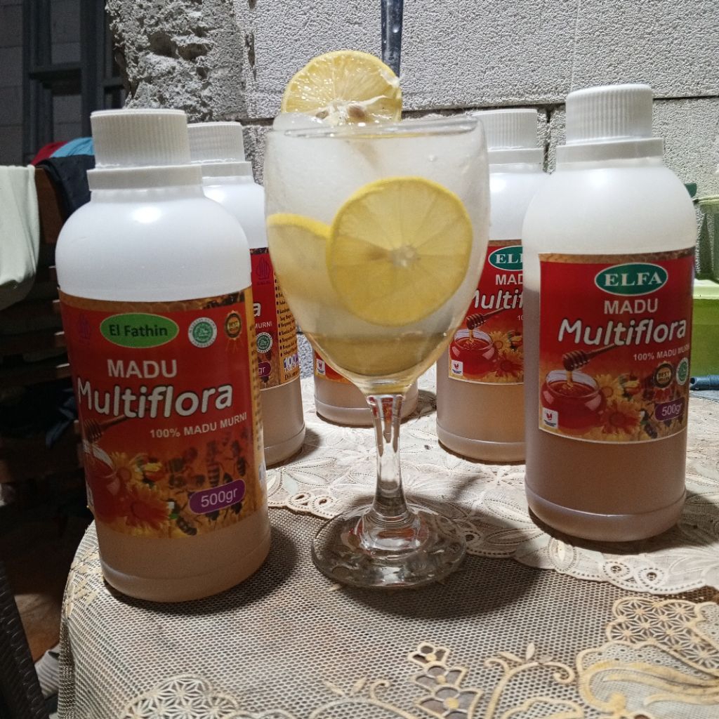 

Madu Multiflora Elfa 500 Gram / Original Murni Asli 100%