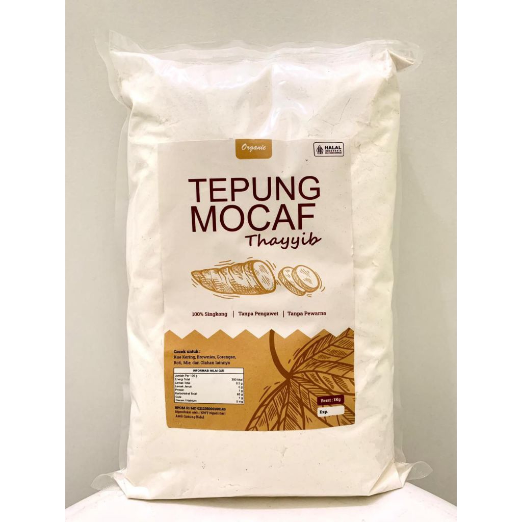 

Tepung Mocaf Organic Premium Gluten Free 100% Singkong