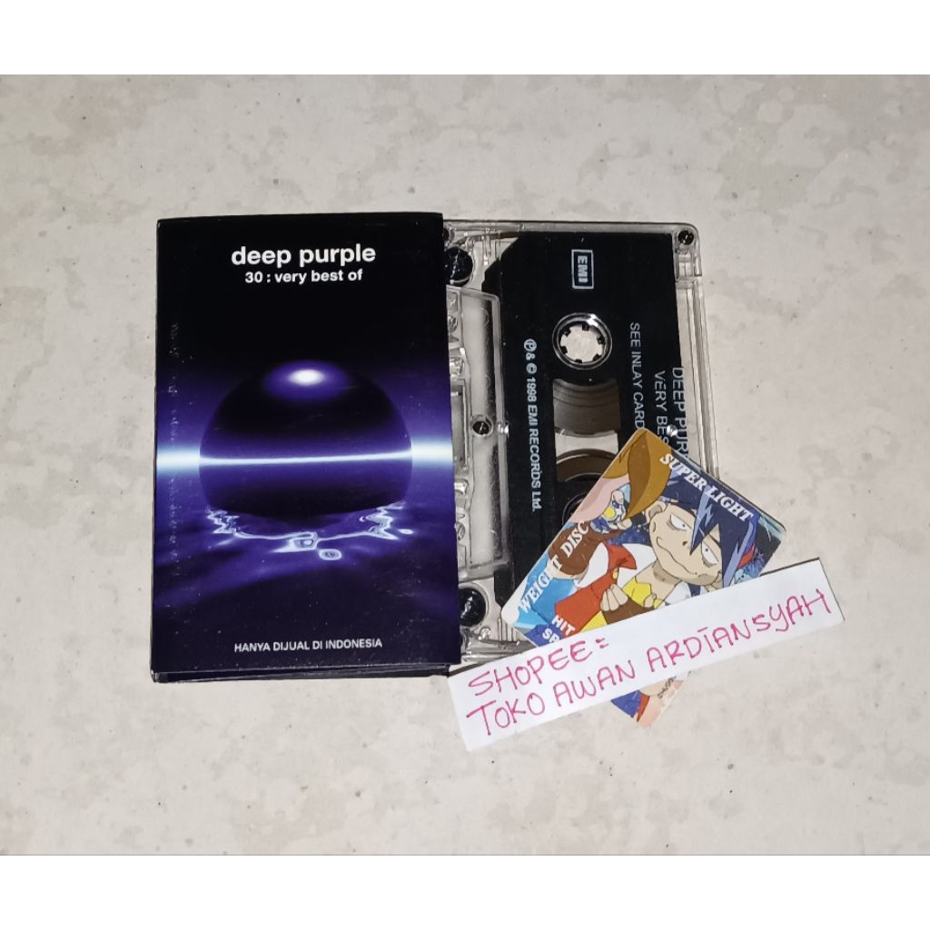 kaset pita deep purple 30 very best of deep purple