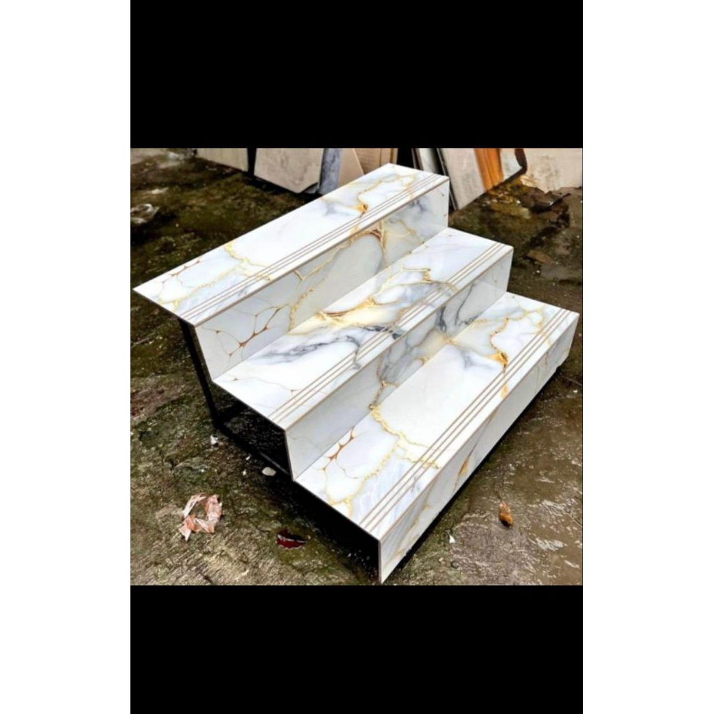 GRANIT STEP NOSING TANGGA MOTYF MARMER UKURAN CUSTOM REQUESST