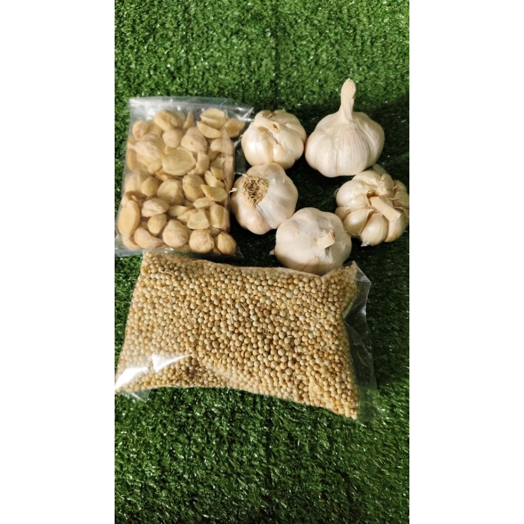 

Paket Bumbu bawang putih - Kemiri - Ketumbar.