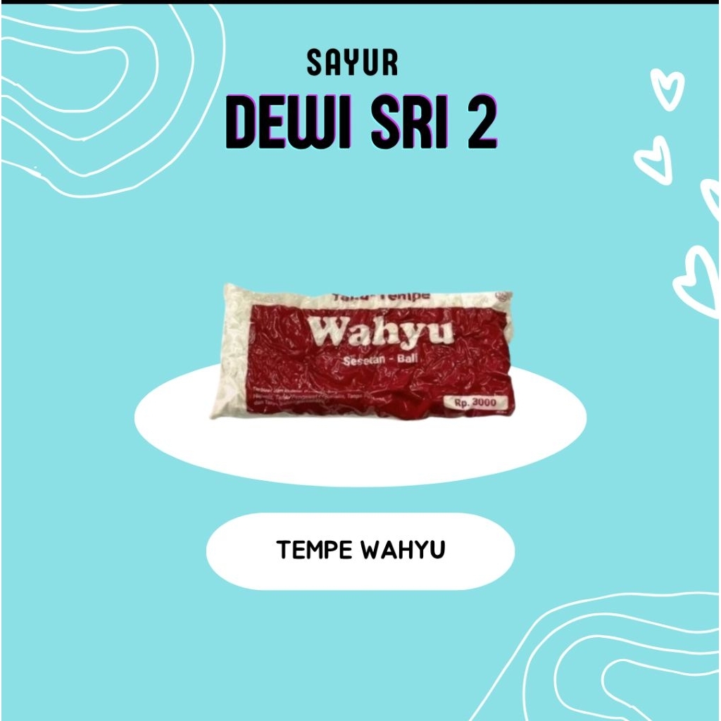 

Tempe Wahyu Ukuran Sedang - Dewi Sri 2