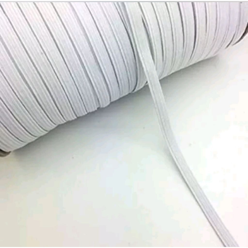 Kinder Dstore Karet Elastis 5 Mm Ada Warna Hitam Dan Putih/Karet Elastis 5Mm Hitam/ Karet Elastis