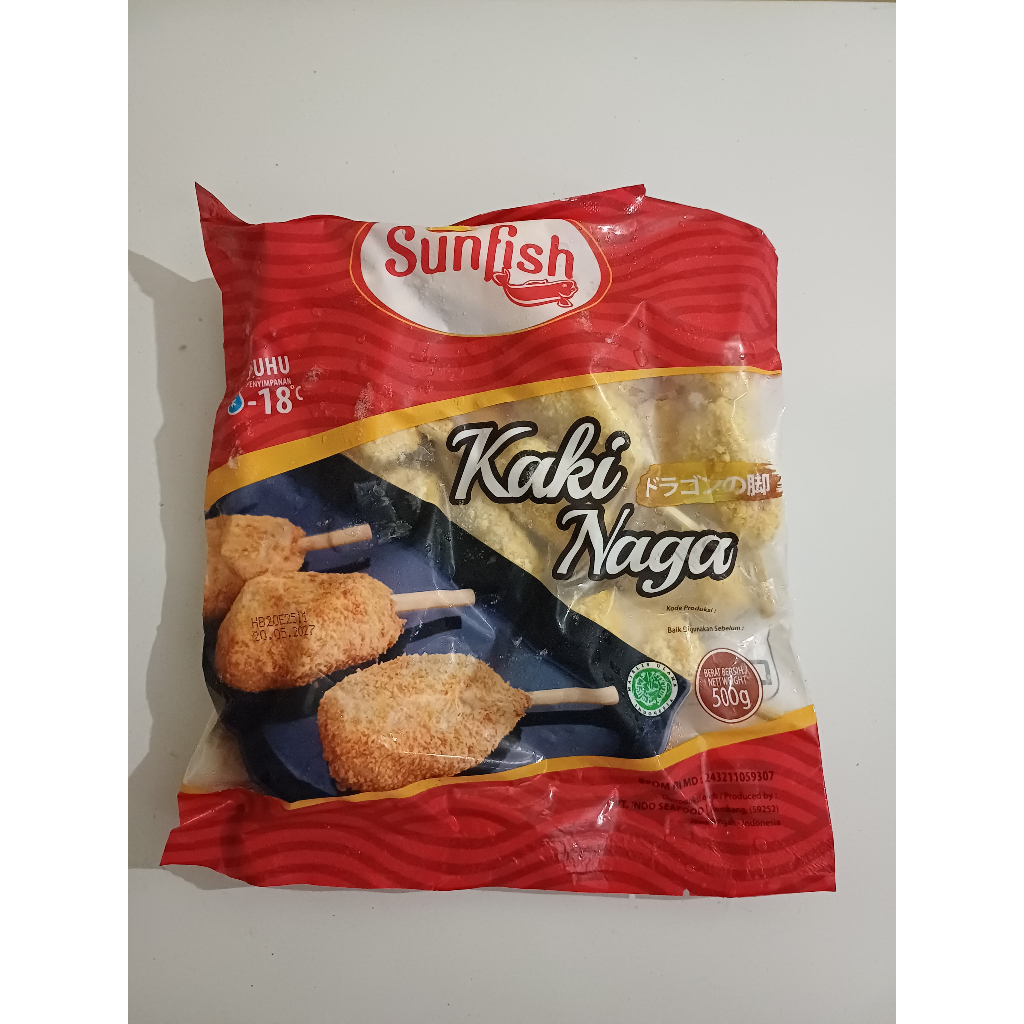 

Sunfish Kaki Naga 500gr Kualitas Baik