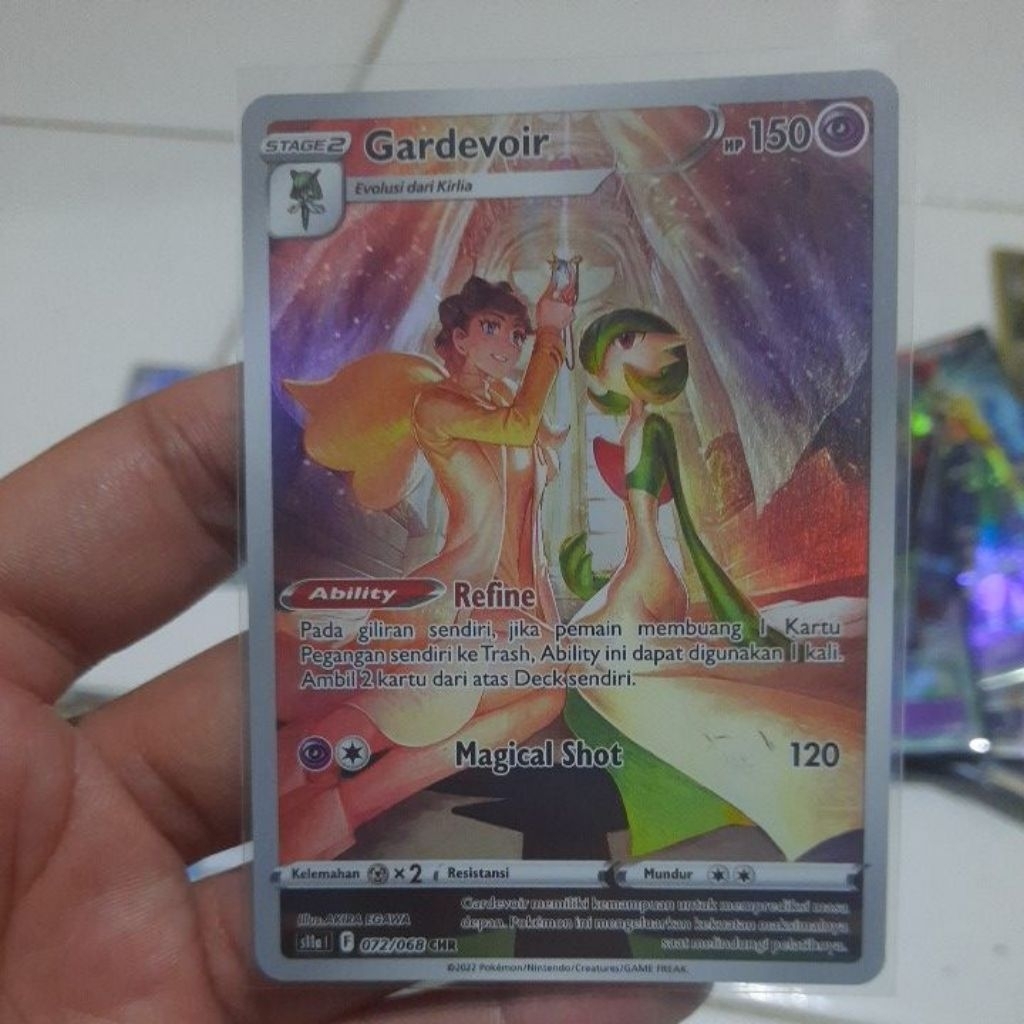 Pokemon Card Gardevoir CHR