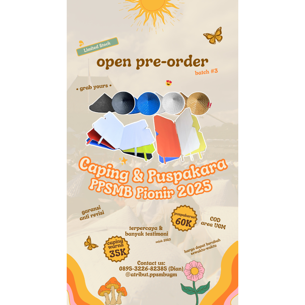 

Puspakara Atribut PPSMB Pionir UGM 2025