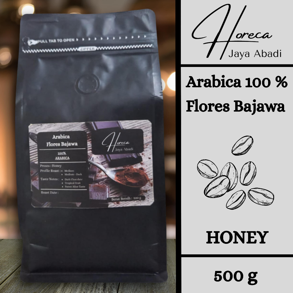 

Horeka Jaya Abadi - Kopi Arabika Flores Bajawa Honey - 500 gr