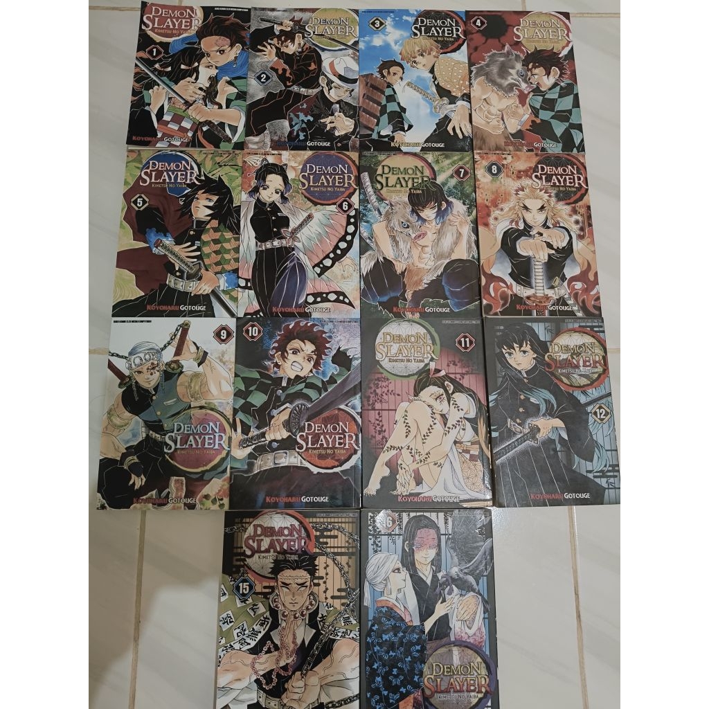 Manga Demon Slayer Preloved.