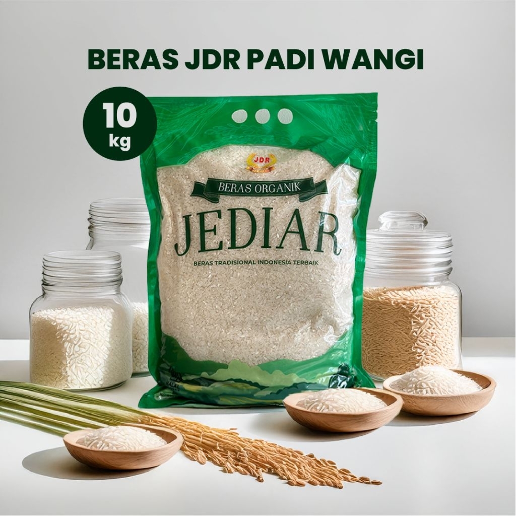 

Beras JDR Padi Wangi Organik 10Kg